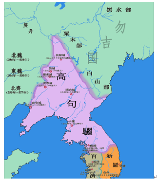 三国时期（新罗、北济、高句丽）